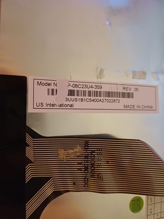 tastatura laptop msi mp-08c23u4-359