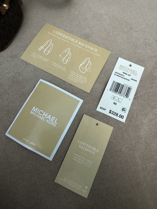 Мини рюкзак Michael Kors Оригинал Алматы