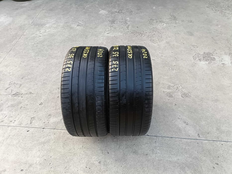 Doua anvelope de vara 275 35 20 pirelli p zero pz4 run flat