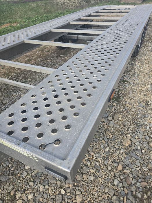 Trailer dublu full aluminiu 640kg