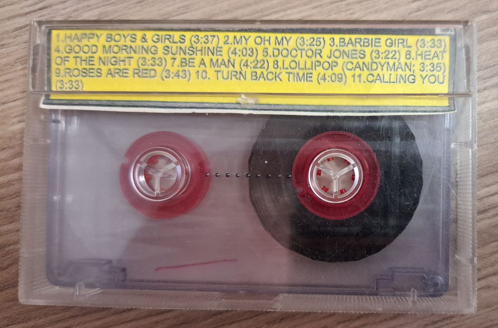 Vand casete audio