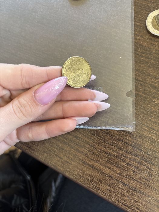 moneda 20 de centi grecia