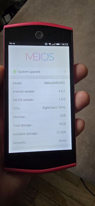 Smartphone Meitu 2 Pink