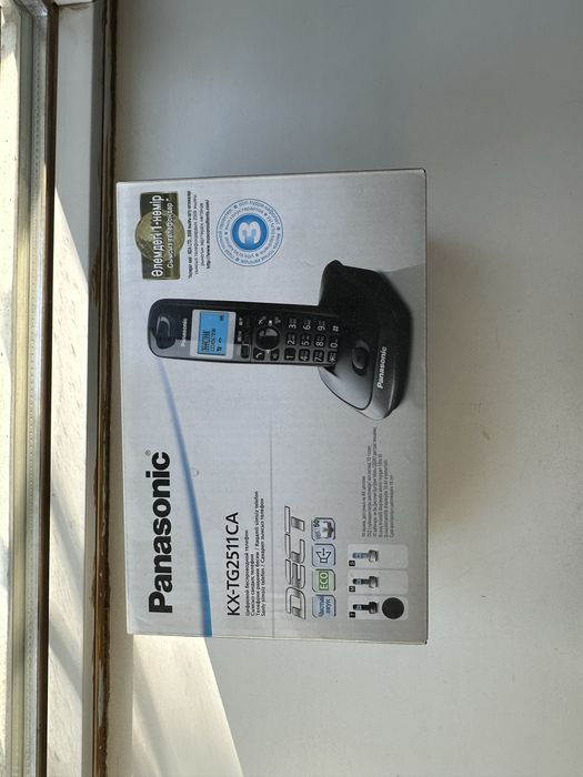 Новый радио телефон Panasonik