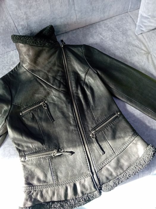 Дамско яке от естествена кожа