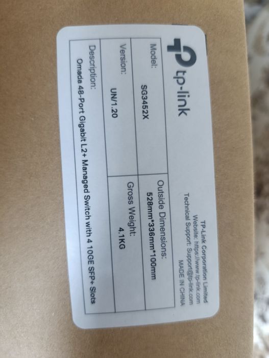 Управляемый коммутатор 2 уровня tp-link 48 портов