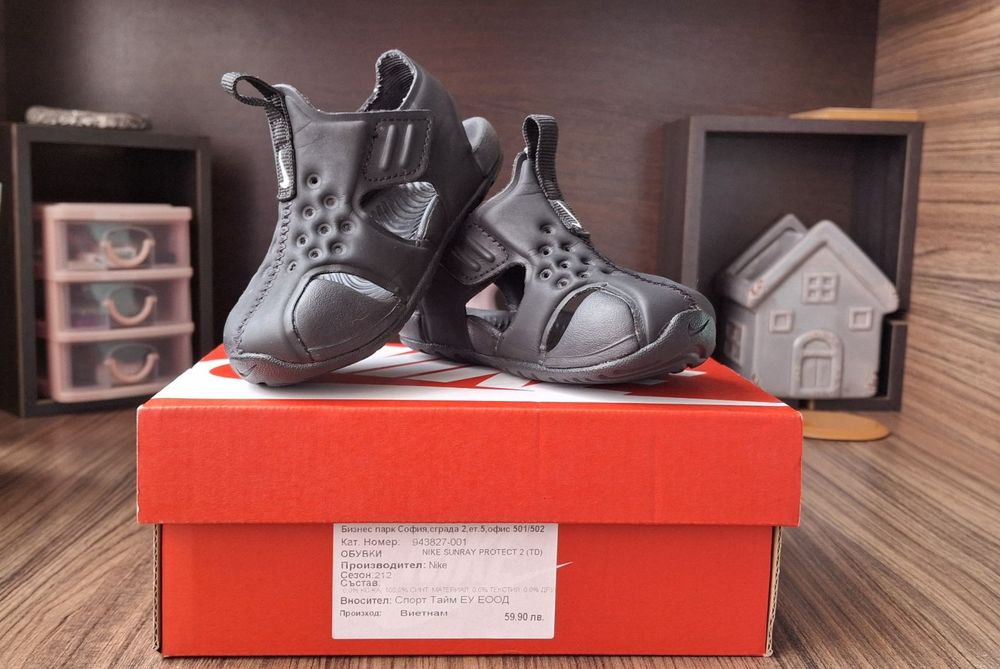 Детски сандали за момме NIKE номер 19.5