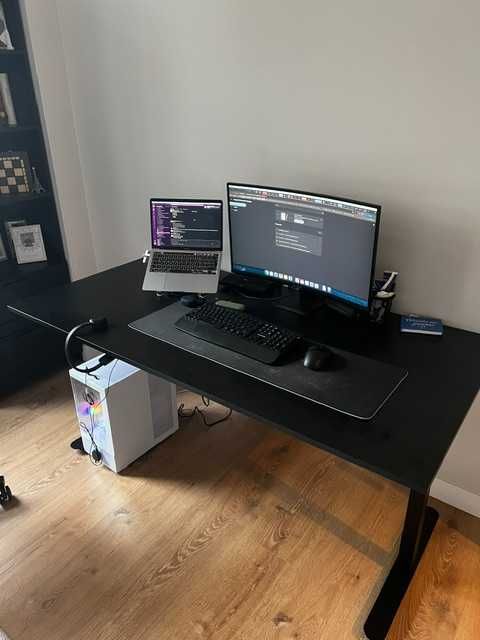 Черно бюро 160х80 STAUNING