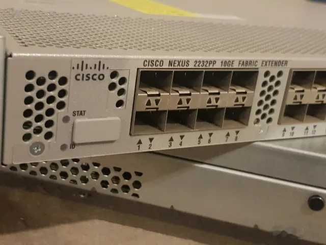 Cisco Nexus 2232PP Fabric Extender, 32x10Gb SFP+ и 8 uplink порта