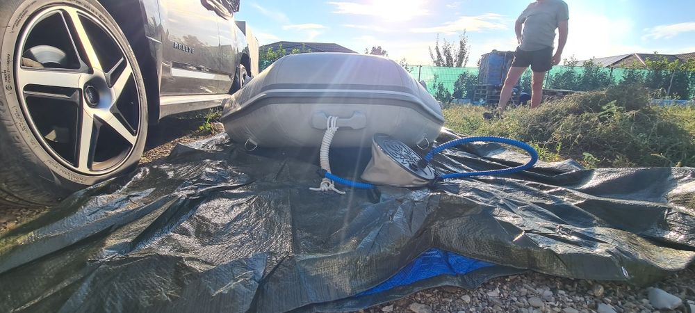 Barca Allroundmarin Samba AS-300, 4 persoane, podine aluminiu. OPTIONA