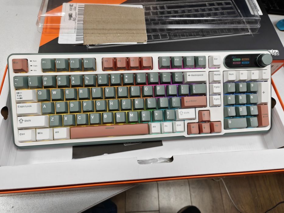 RK Royal Kludge S98 RGB Mechanical Keyboard – Bluetooth / 2.4GHz / USB-C