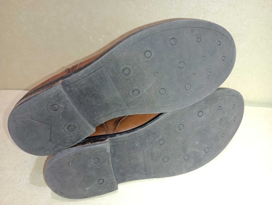 Zara Man кафяви кожени боти N 44 - 19 лв