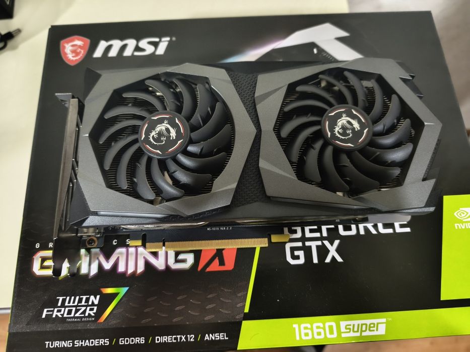 Видеокарта MSI GTX1660 Super Gaming X