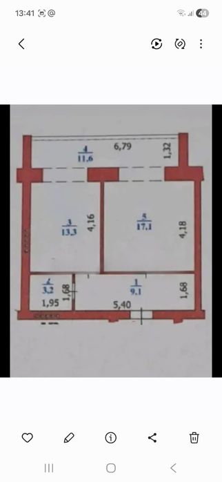 Продам 1 ком квартиру