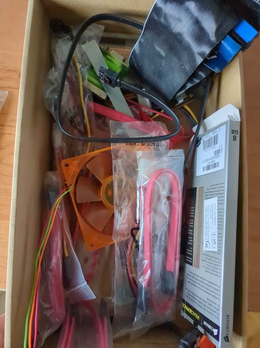 Дъно asus P5E3 V1.4, с процесор и охлаждане