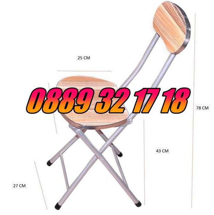 Градинска сгъваема маса 50х70см, 60х70см, 70х70см, сгъваеми столове