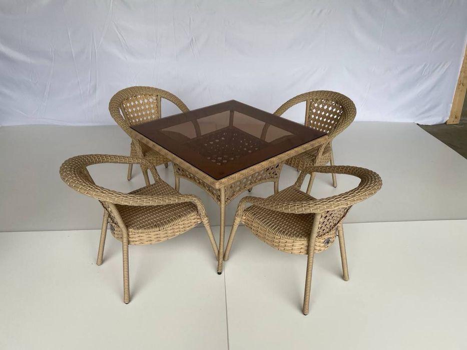 Toqima ratan stol stul