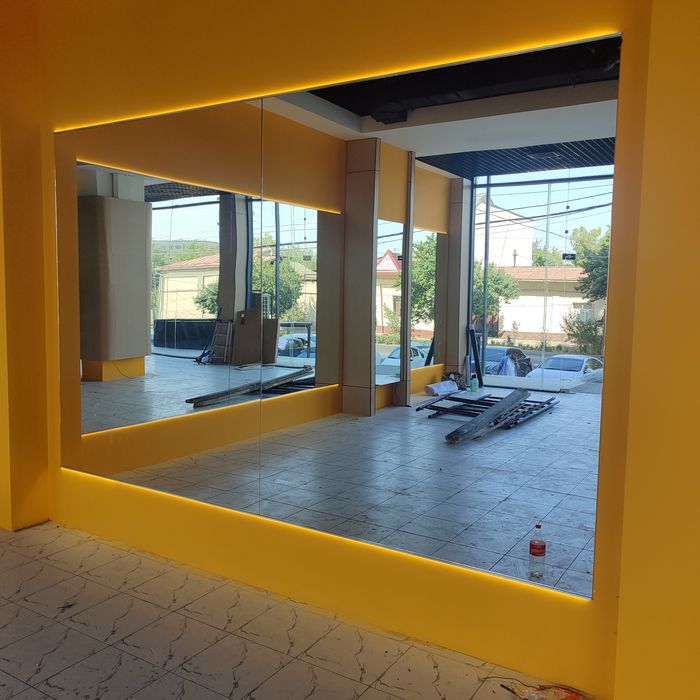 Зеркала в спорт зал!