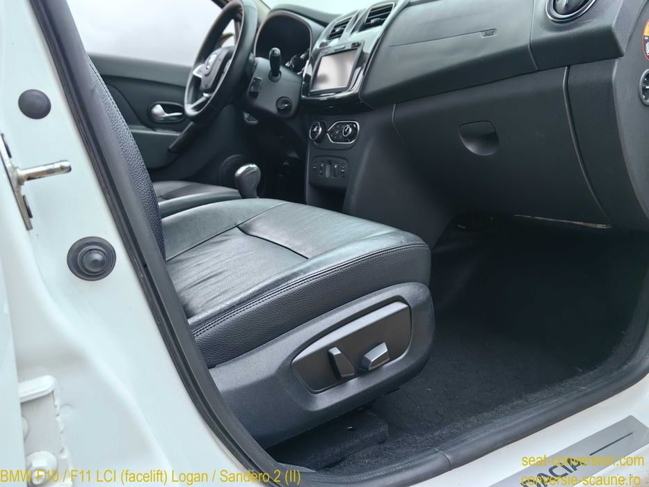 Sistem adaptare scaune de BMW Seria 5 F11 LCI pe Logan Duster Sandero
