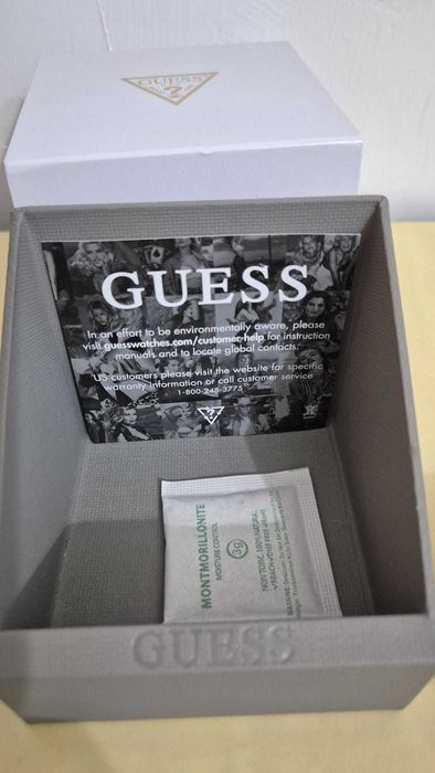 Ceas original Guess GW0544L2 Rose Bud Nou, nepuirtat, cu etichetă, cutie și certificat