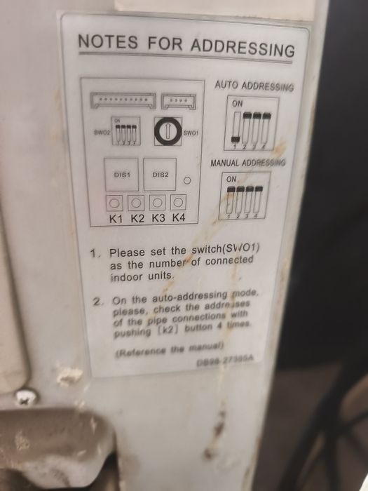 Samsung inverter trisplit defect