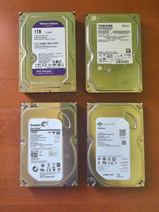 HDD 3.5 Western Digital Seagate Skyhawk Barracuda TOSHIBA 1TB