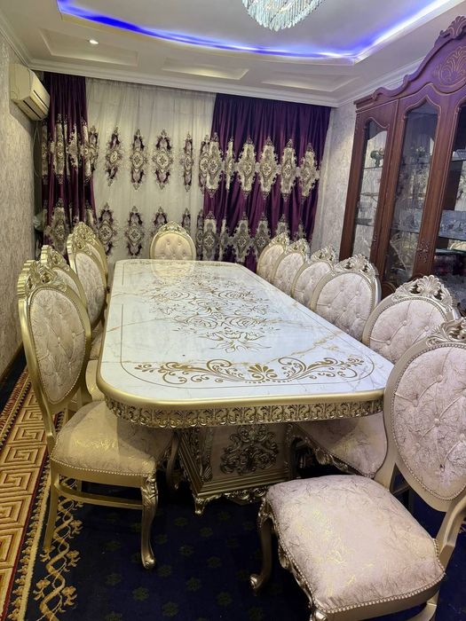 Янги мебель стол и стул