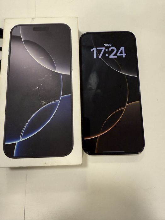 Iphone 16pro max 256gb 100% battery