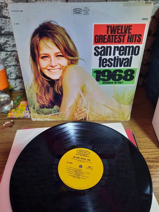 Plăci vinil muzică italiană stare foarte bună