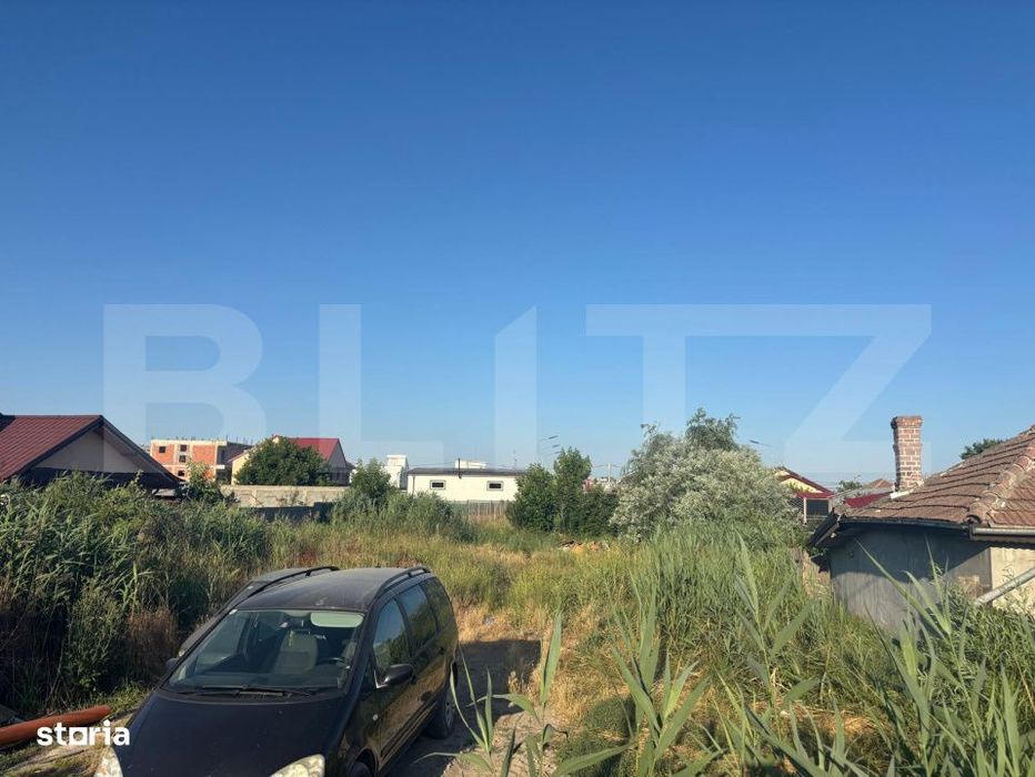 Teren intravilan 850 mp,zona Restaurant AMBASADOR