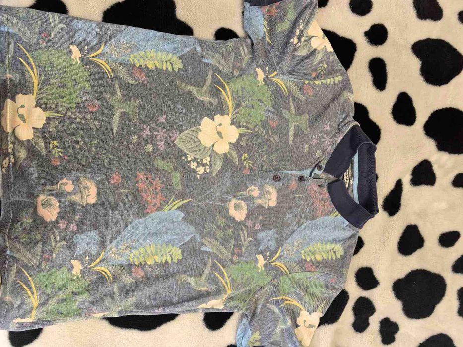 Мъжка тениска с яка BAGARDA XL