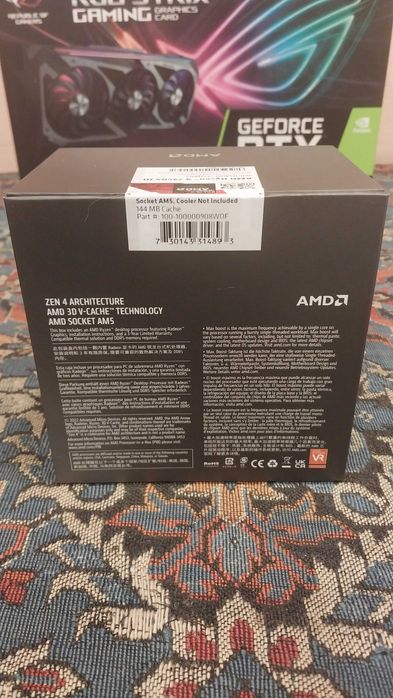 Open Box Процессор AMD Ryzen 9 7950X3D. Сокет AM5. Box из США. 16 Ядер