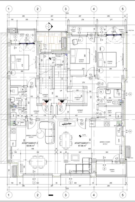 Продава се Двустаен апартамент в Търговище, Вароша - 68 кв.м за 1013 €/кв.м - Снимка #1