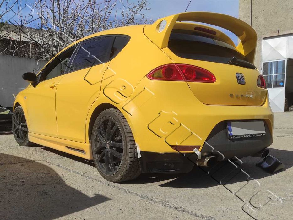 Добавки за задна броня за Seat Leon Cupra