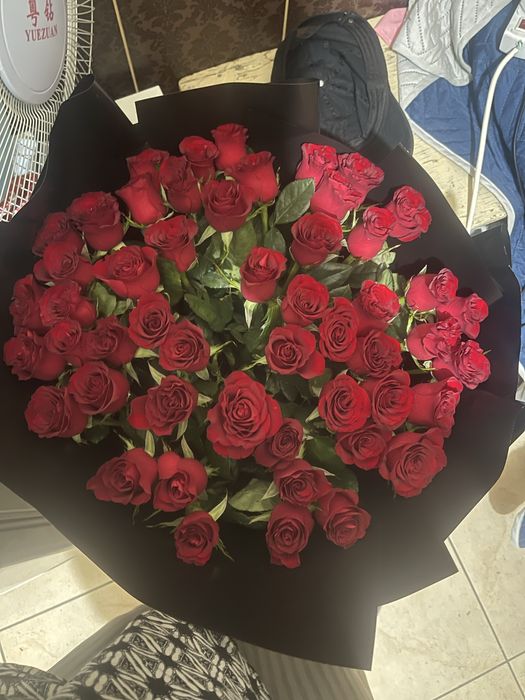 Свежие цветы 51роза