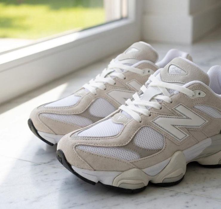 Adidasi New Balance 9060 Alb Premium