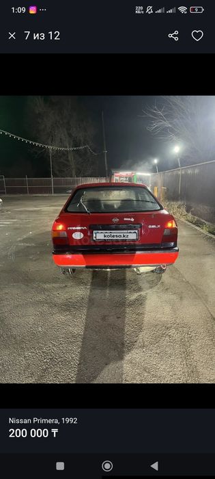 Ниссан примера п10 разбор