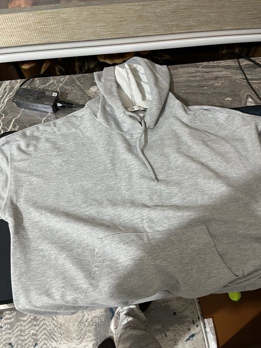 Толстовка серого цвета ХЛ