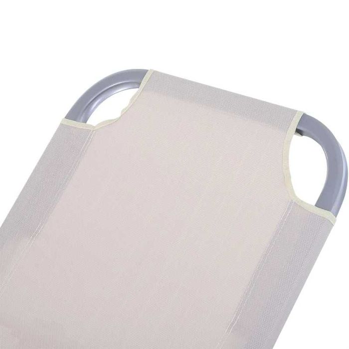 Шезлонг Outsunny, плажен, 5-степенен, алуминиев, градински, релаксиращ