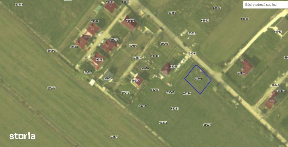 Teren intravilan de vanzare – 1 Decembrie, Ilfov – 1040 mp