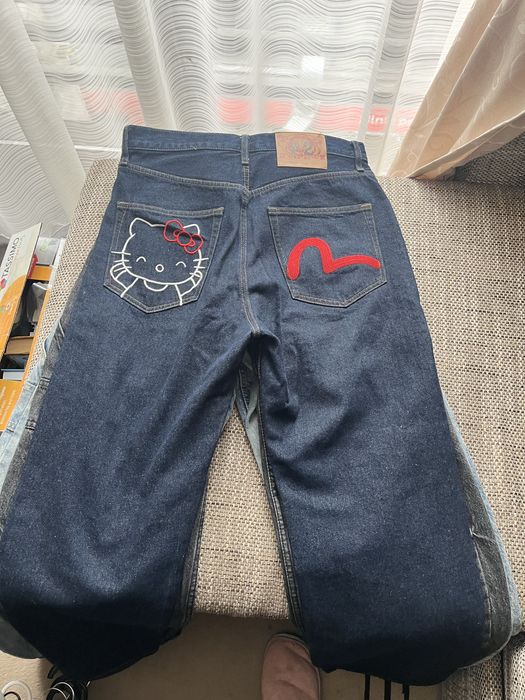 Blugi evisu hello kitty