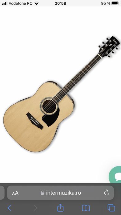 Chitara ibanez made in indonesia PF15-NT