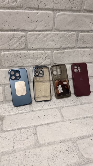 Чехлы на айфон 15 про по 500 тг