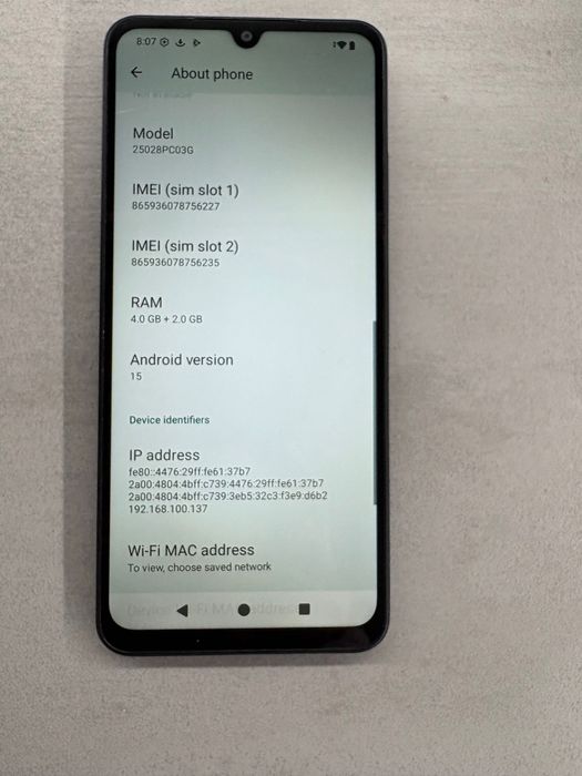 Xiaomi Roco C71 128GB