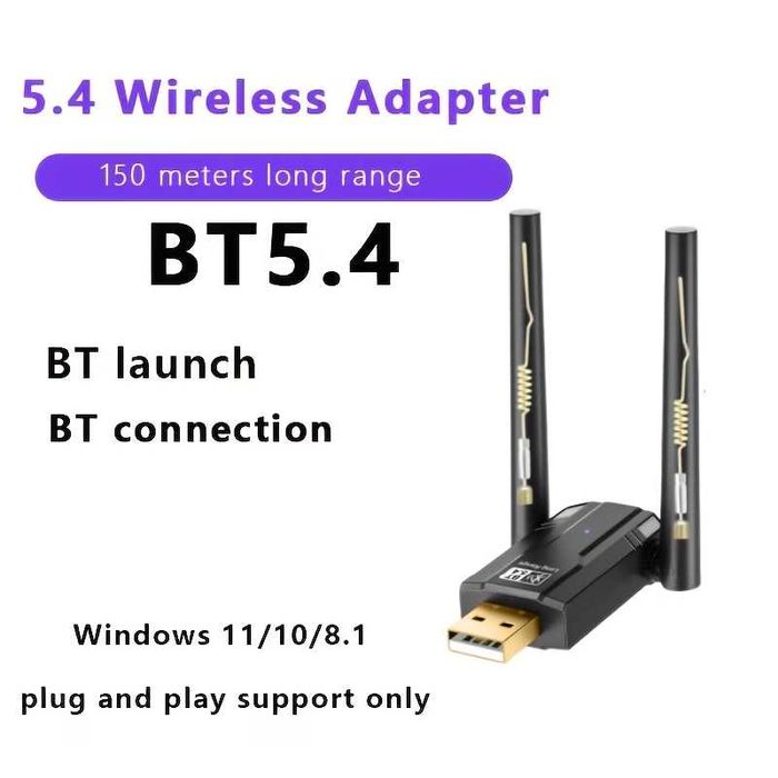 USB Bluetooth adapter 5.4 и 5.0