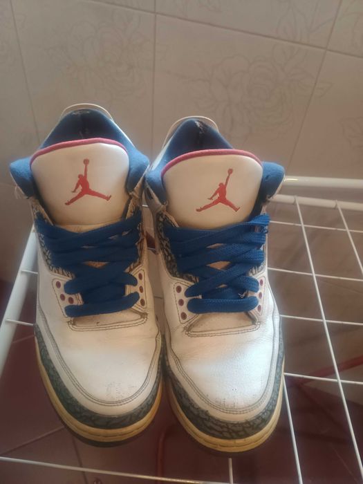 Air Jordan 3 Retro "Wizards" – Good Condition – Size 45.5 Eur