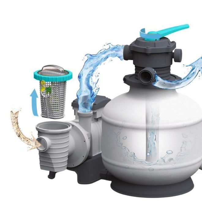 НОВ! Лукс басейн метал HYDRIUM BESTWAY 4.88м-1.30м 2г гаранция