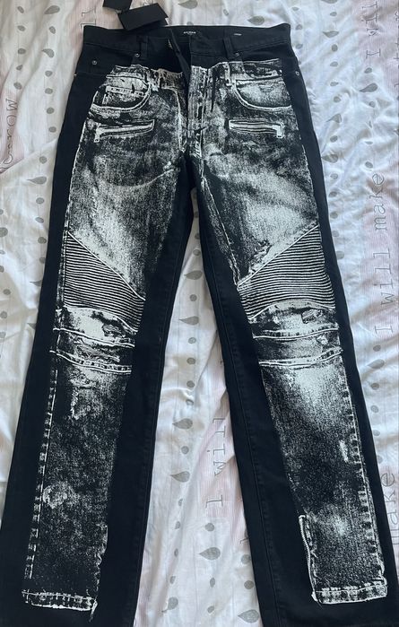 Blugi Biker Balmain