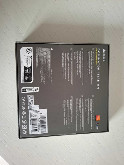 Vand Corsair Dominator  Titanium, 32GB (2x16GB)  DDR5 6000MHz CL30