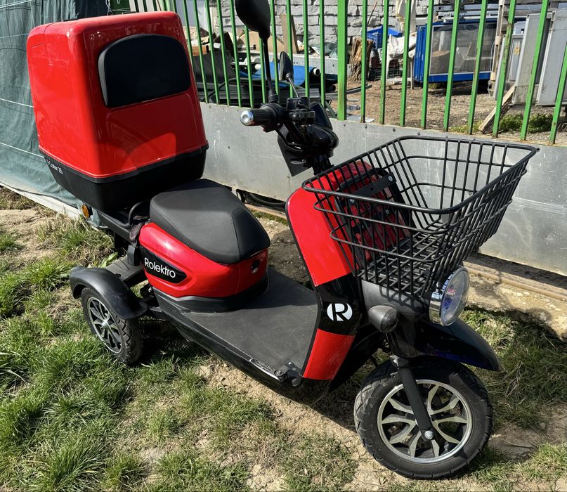 SCUTER TRICICLU ELECTRIC cargo  izoterm  Rolektro 25 km/h  Germania